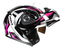 Capacete Peels U-RB2 Ocean - Cor Preto/Magenta