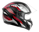 CAPACETE Peels SPIKE II BSN Preto Fosco/Vermelho: 60 C160163309560