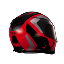 Capacete X11 Revo Pro Surround SV com Viseira Extra - Vermelho - Tamanho 60