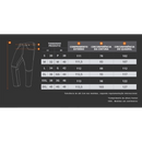  Calça Jeans Ride Masculina Preta tabela de medidas