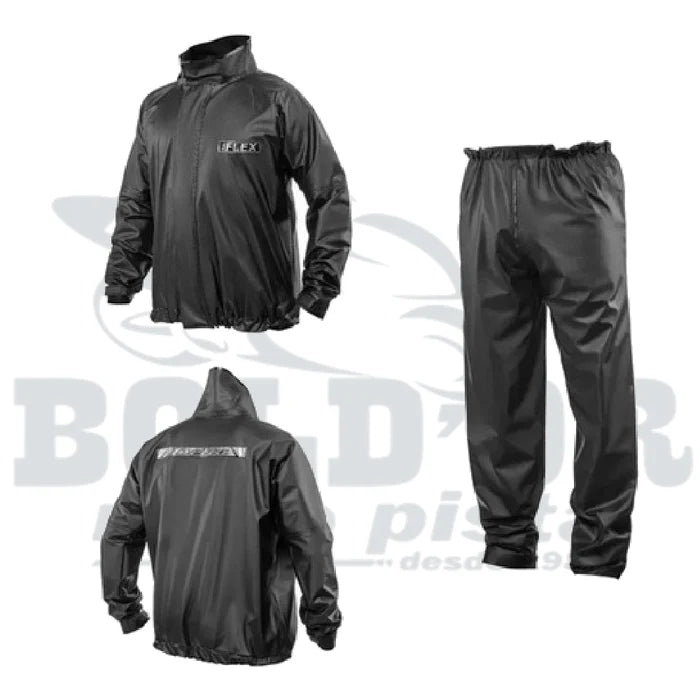 Capa de Chuva Delta Flex Masculina GGG Impermeável Motociclista Sem Bolso detalhes