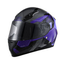 CapaceteX11TrustProTransitRoxoCinzaBrilho
