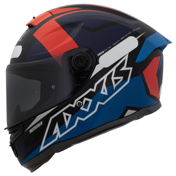 Capacete AXXIS Hummer B Zel C5 Mate Tamanho 62 | Bold'or Moto Pista