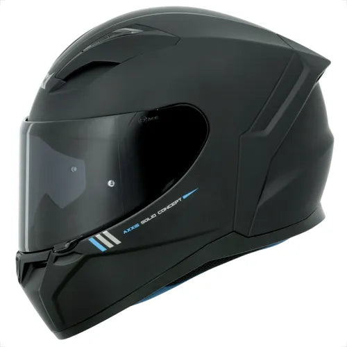 Capacete AXXIS Segment Solid Preto Fosco 