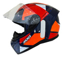 Capacete Axxis Segment Apolo Active C17 Blue Gloss 56S
