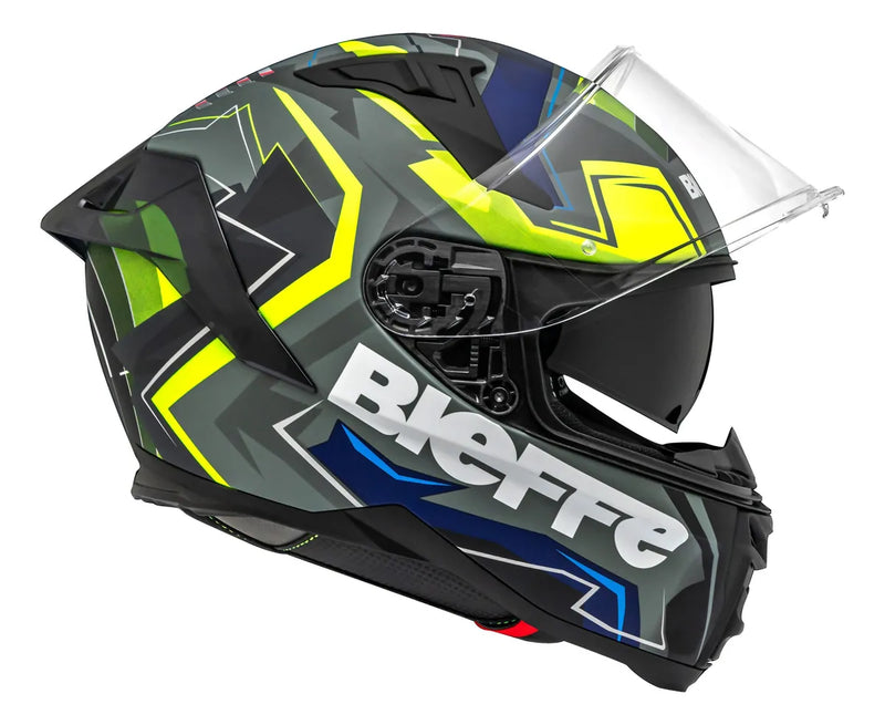 Capacete BIEFFE B-fast Climax - Detalhe lateral direito 