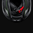 Capacete BIEFFE B-fast Strak o Tamanho 58 Preto e vermelho 