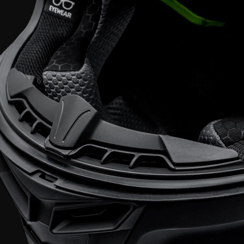 Capacete BIEFFE B-fast Strak para quem usa oculos 