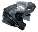 Capacete_Bieffe_B-40_Classic_Cinza_Dark_Fosco_Preto_Visao_Frontal