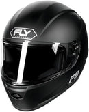 Capacete Fly F-9 Classic Fosco - Tamanho 60 visão Frontal 