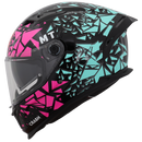Capacete MT Helmets Braker SV Crash com Aerofólio - Vista Frontal
