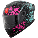 Capacete MT Helmets Braker SV Crash com Aerofólio - Vista Lateral
