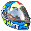 Capacete MT Helmets Stinger 2Meld C7 Gloss 58 - Detalhe Superior

