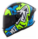 Capacete MT Helmets Stinger 2Meld C7 Gloss 58 - Vista Frontal
