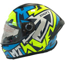 Capacete MT Helmets Stinger 2Meld C7 Gloss 58 - Vista Lateral
