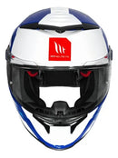 Capacete MT Helmets Thunder4 Ergo C7 Azul 58 - Vista 3/4
