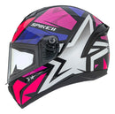 Capacete Peels Spike II 1ST Preto Fosco Pink 