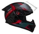 Capacete Bieffe 3 Sport Evolve - Grafite e Vermelho