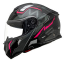Capacete Bieffe B-Dynamic Attractive - Preto/Rosa