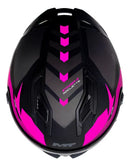 Capacete MT Helmets Stinger 2 ORS A7 - Preto/Rosa Fosco