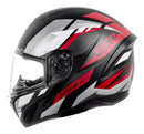 O Capacete Peels Spike II BSN - Preto/Vermelho