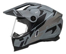 Capacete Bieffe B-Trail Conquest - Cinza e Preto/Fosco