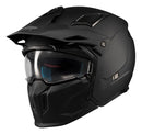 Capacete MT Helmets Streetfighter SV Solid A1 - Preto Fosco