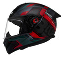 Capacete Bieffe 3 Sport Evolve - Grafite e Vermelho