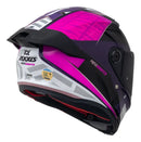 Capacete AXXIS Fénix Essence A2 - Preto/Roxo/Rosa