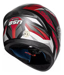 O Capacete Peels Spike II BSN - Preto/Vermelho