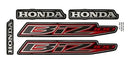 Kit Faixa Adesiva Biz 110 2013 - Preta