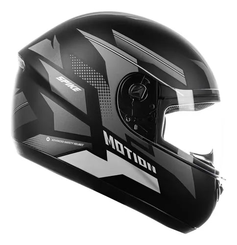 Capacete Peels Spike Motion com 2 Viseiras - Cor Preto Fosco/Grafite