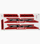 Kit Completo de Adesivos Honda BIZ 110i 2016 - Cor Vermelha