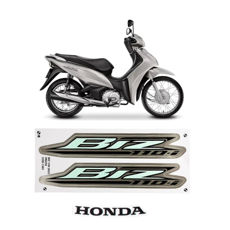 FAIXA BIZ-110 I 2022-23 PRATA 1365