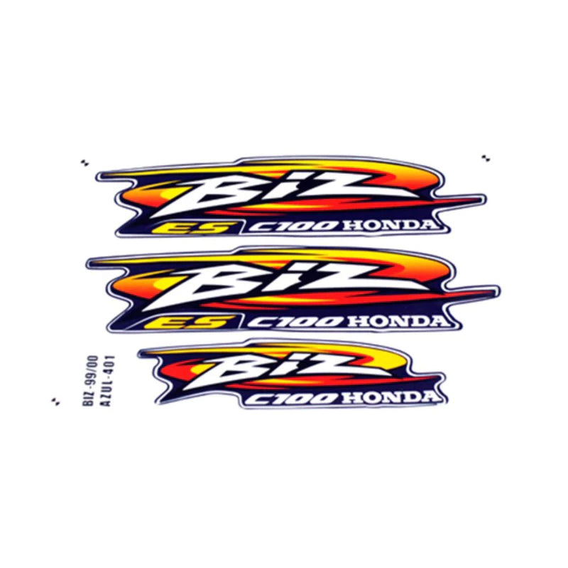 FAIXA BIZ100 99/00 AZUL 401