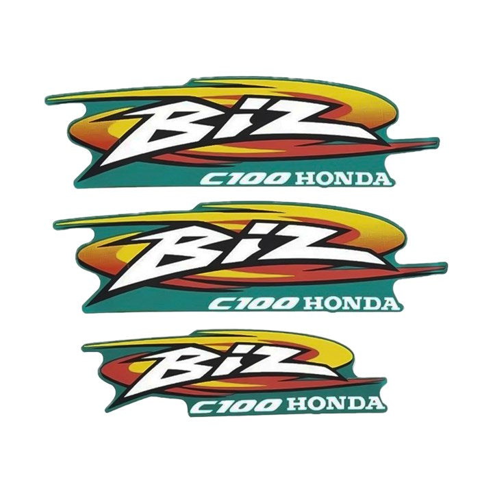 FAIXA BIZ100 99/00 VERDE 400