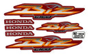 FAIXA BIZ100 KS-2003 VERMELHA 556