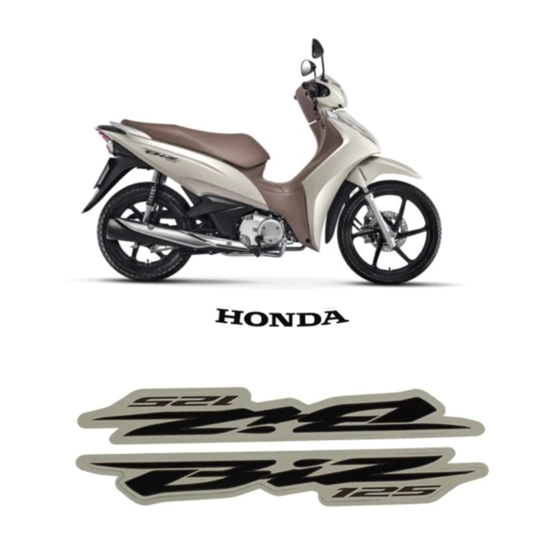 FAIXA BIZ125 2019 BRANCA 1296
