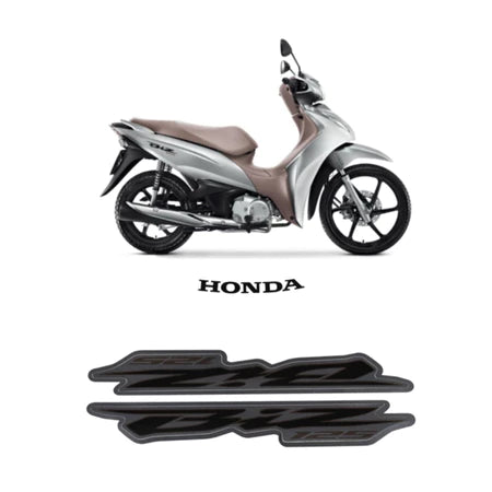 FAIXA BIZ125 2019 PRATA 1298