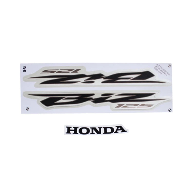 Faixa Biz 125 2020-21 Branca Original - Peça Genuína