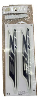 Faixa Adesiva Honda BIZ 125 2022 Original Azul/Branco - Qualidade Premium e Acabamento Perfeito