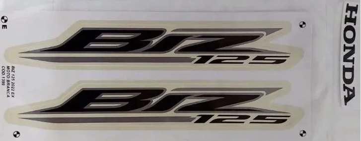 Faixa Honda Biz 125 2022 Branca Original - Peça Genuína