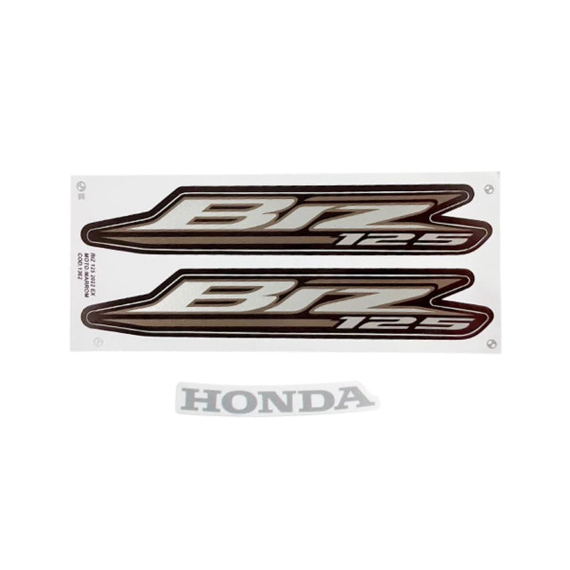 Faixa Honda Biz 125 2022 Marrom  - Modelo Original