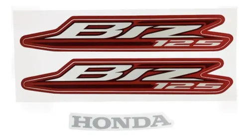 Faixa Adesiva Honda BIZ 125 2022 Original Vermelha - Qualidade Premium e Acabamento Perfeito