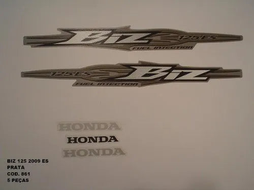 FAIXA BIZ125 ES 2009 PRATA 861