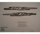 Kit Faixa Adesiva Honda Biz 125 ES 2009 Preta Modelo - Cor Preta