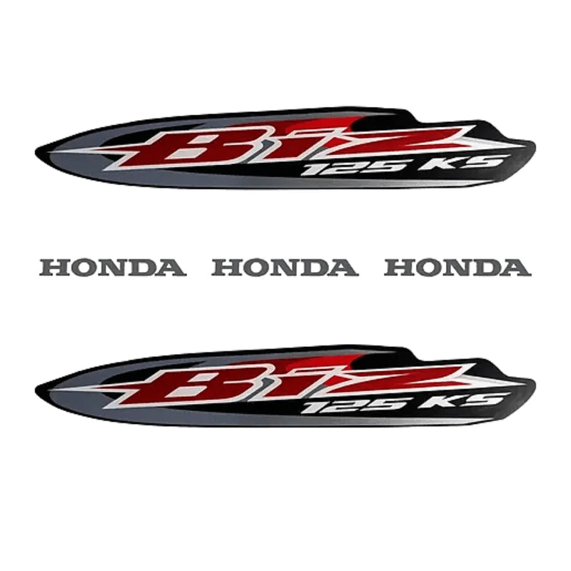 FAIXA BIZ125 KS 2008 PRETA  812