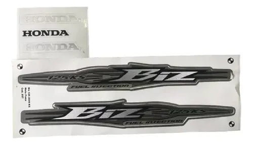 FAIXA BIZ125 KS 2009 PRATA 857