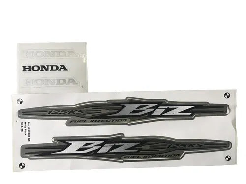 FAIXA BIZ125 KS 2009 PRATA 857