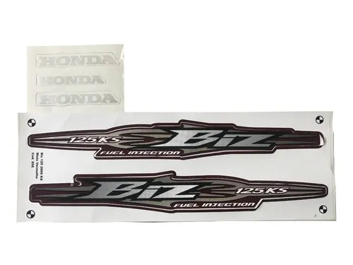 FAIXA BIZ125 KS 2009 VERMELHA 856